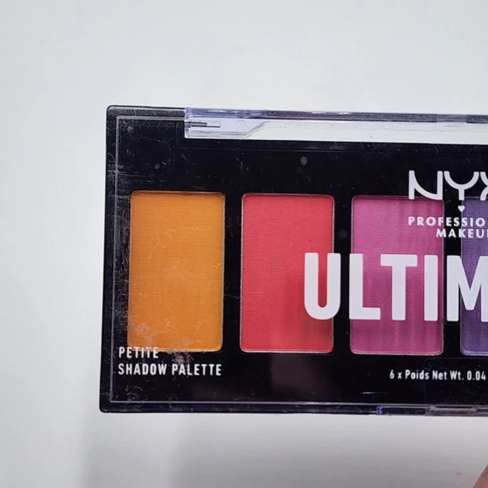 NYX‎ Professional Makeup Ultimate Edit Petite Eye Shadow Palette USPP02 Brights